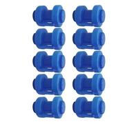 10pack trampolini tappi terminali plastomer telaio sicuro protezione accessori per attività all'aperto trampolini gancio copertura