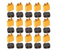10PAIR/15PAIR XT60H Connettori Tappelli Connettori Femmine Maschi Con Alloggiamento Protettivo Per Modelli Batterie Litio Facile Saldatura