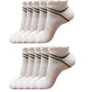 10pair Uomo Basso Taglio Caviglia Cotone Atletico Cuscino Casual Performance