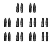 10Pairs 3Pin XLR Jack Femmina A Maschio Spina Audio Microfono Connettore Audio