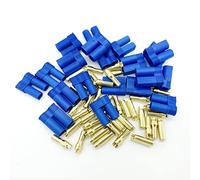10Pairs EC5 Bullet Banana Plug Connettore Femmina Maschio 5mm Bullet Gold Connettore per RC ESC LIPO Batteria (EC5)