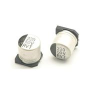 10pc 100UF 220UF 470UF 0.33UF0.47UF 1UF 2.2UF 3.3UF 4.7 10UF 22UF 50V 33UF 47UF Aluminum Electrolytic Capacitor SMD 6.3V 1000UF AUOQKQUT(50V 1UF 10PCS)