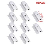 10PC 3.5MM Solare Centrale Morsetto PV 25-50MM Alluminio Lega Pannello Fissaggio