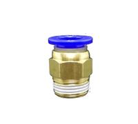 10PC DN10 G 3/8" Male x Fit Tube OD 10mm Brass Pneumatic Air Hose Quick Connector Push In Coupler Water Gas Oil