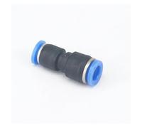 10pc Fit Tube O/D 6mm Turn to 8mm Pneumatic Push in Reducing Reducer Connector 0.8 Mpa