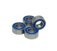 10pc MR74 2RS 4x7x2.5 mm Blue Seals RC Auto Camion Racing Hobby Cuscinetti a sfere for 1/10 Traxxas Axial L740D 4 * 7 * 2.5 MR115 MR126 RS(MR128-2RS 8x12x3.5mm)