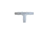 10pc Raccordo for tubi in plastica 1.6mm - 25mm Pagoda Barb Uguale a 3 vie Tipo a T Fish Tank PP Inserto Connettore del tubo flessibile for il giardino di casa(8mm)
