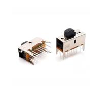 10PC SS-43D02 (4P3T) Third-gear pull switch 16-pin double-row vertical in-line Four fixing feet