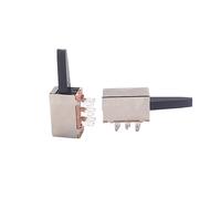 10pc Straight key no lock switch 6P pin reset switch special handle switch toggle switch