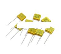 10PC X2 capacitor 275VAC 0.1uf 0.001uf 0.0022uf 0.0047uf 0.01uf 0.033uf 0.022uf 0.047uf 0.068uf 0.1uf 0.15uf 1uf 0.68UF AUOQKQUT(1UF P27.5)