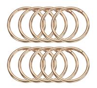 10pci Anelli a Molla in Metallo 2\" per Trigger Spring, Clip Tondo Dorato