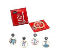 10PCS 0.01mm Ultra Thin Lubricated Condom Invisible Super Slim