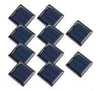 10pcs 0.09W per mini pannello solare modulo 1.5V 60mA Design robusto per kit educativi fai da te