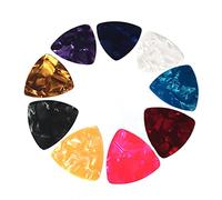 10pcs 0.46mm Ukulele Chitarra Picks Colore Chitarra Plettri A Forma Di Cuore Colore Casuale