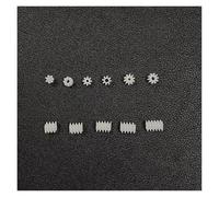 10pcs 0.5M Albero Del Cambio elettronico Avviamento Trasmissione Pignone Ingranaggio 6mm Worm Gear Elicoidale ingranaggi WORM 6X7X2MM Driver Motore