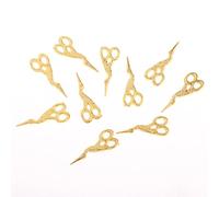 10Pcs 1/12 Scala Dollhouse Miniature Metallo Forbici Modello per Casa Delle Bambole Mobili Decorazione e Scene Artigianali