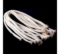 10Pcs 1. 34Feet Lungo Dia. 1/4 "Rotondo Cotone Cherosene Lampada A Olio Stoppini Bruciatore Design Comodo