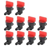 10pcs 1/4 in linea diritta valvola di arresto del carburante per piccoli motori che supportano l'integrazione della linea del carburante nelle apparecchiature elettriche