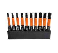 10Pcs 1/4 "Testa Cacciavite Bit Esagonale Shank Cacciavite Bit Adapter 1/4" Shank