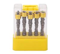 10PCS 1/4in Magnetic Screwdriver Bit Double End Hex Shank Cross Head Alloy Steel Screwdriver Bit For Hand Drill PH2, Power Tool
