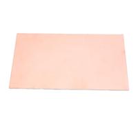 10pcs 1.5mm Doppio Lato Ottone Rivestito Pannello Elettronico Progetto Consiglio Aggiornamenti per Ingegneria Elettrica & Modellismo Laminato Ottone Foglio
