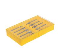 10pcs 1/8 "3 Mm HSS Router Bit Fresate Per Taglierina In Legno Adatta Set Strumenti Rotanti Trapano A Mano.