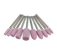 10PCS 1/8 "Rosso Abrasivo Lucidatura Montato Pietra Rotante Strumento di Rettifica Nuovo Abrasivo Pulizia Stick per Nastri e Dischi Abrasivi