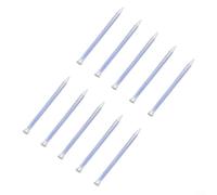 10PCS 10-18 Tubo di miscelazione statico per adesivi bicomponenti, tra cui silicone poliuretanico epossidico con nucleo a spirale e punta appuntita (C)