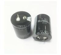 10pcs 10000uF 50V 50V10000uF Aluminum Electrolytic Capacitors 25 * 50mm AUOQKQUT