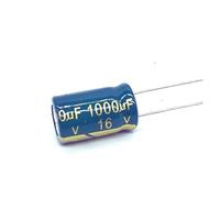 10PCS 1000UF 16V 16V1000UF condensatore elettrolitico in alluminio ad alta frequenza 8X16MM