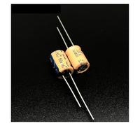 10pcs/100pcs 10uF 50V10uf 8x11mm Orange 50V10uF Audio Capacitor electronic components Aluminum Electrolytic Capacitor MQXFCZUX(10pcs)