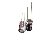 10pcs/100pcs 330uF 25V PJ Series 10x16mm 25V330uF Low Impedance Long Life Aluminum Electrolytic capacitor CZAOINCU(100pcs)