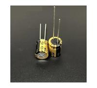 10Pcs/100Pcs 47uF 63V Series (fine gold) 10x12.5mm 63V47uF High Grade HIFI Audio Capacitor CZAOINCU(10Pcs)