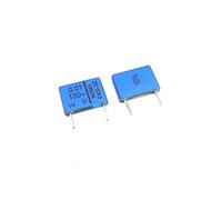 10pcs/100pcs Capacitor 100V 103 0.01UF 100V 10NF 103K 10% FKS3 Pitch 10mm Audio DIY Film Capacitor MQXFCZUX(10pcs)