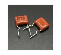 10Pcs/100Pcs CBB capacitor 630V 103 K 10% 0.01uF 10nF Pitch=7.5mm Metallized polyester film capacitor EKFBQBGW(100Pcs)