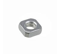 10Pcs-100Pcs Dadi Quadrati M3 M4 M5 M6 M8 Zinco Placcato Acciaio Al Carbonio Destra/Angolo di Filetto Dadi Quadrati Zincati