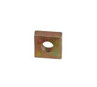 10Pcs-100Pcs Dadi Quadrati M3 M4 M5 M6 M8 Zinco Placcato Acciaio Al Carbonio Destra/Angolo di Filetto Dadi Quadrati Zincati