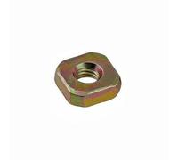 10Pcs-100Pcs Dadi Quadrati M3 M4 M5 M6 M8 Zinco Placcato Acciaio Al Carbonio Destra/Angolo di Filetto Dadi Quadrati Zincati