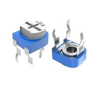 10PCS 100R 200R 500R 1K 2K 2.2K 3K 5K 10K 20K 50K 100K 500K 1M Ohm RM-065 RM065 Trimpot Trimmer Potenziometro Resistenza Variabile(3K Ohm)