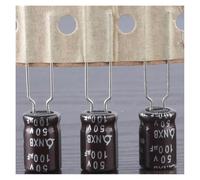 10pcs 100uf 50v long life electrolytic Capacitor 8 * 12mm 105°C RUAJOGYNVM