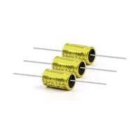 10Pcs 100V Horizontal Speaker Audio Capacitor Non Polarity Frequency Divider Crossover Polypropylene 1UF 1.5UF 2.2UF 3.3UF 4.7UF NWPNLXEA(100V1UF)