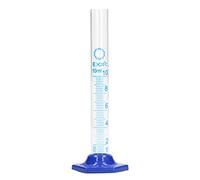 10PCS 10mL Cilindro Graduato in Vetro Cilindro Graduato Set Utensili Per Esperimenti di Laboratorio Vetro Borosilicato Resistente Per Laboratorio, Cucina