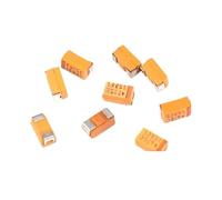 10pcs 1206 Type A SMD Tantalumcapacitor 0.47uF 1uF 2.2uF 3.3uF 4.7uF 10uF 22uF 33uF 47uF 100uF 220uF 4v 6.3V 10V 16V 25V 35V 50V NWPNLXEA(100uF 10V A)