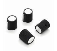 10pcs 14 Mm*17mm Black Bolcola In Plastica Blocco A Vite Convertitore Pannello Convertitore Funzionamento Regolazione Del Potenziometro Tappo A Manopola