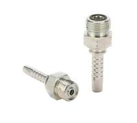 10PCS 14211-16-106 ORFS Male threaded O-Ring Seal Use with Female DN25 Hoses,CNC machined hydraulic fittings straight