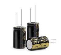 10Pcs 160V330UF 18x30 Aluminum Electrolytic Capacitor High Frequency Low ±10% 2000Hours 105℃ DIY Capacitors CZAOINCU