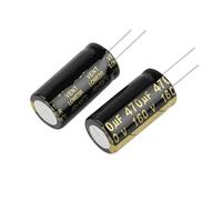 10Pcs 160V470UF 18x35 Aluminum Electrolytic Capacitor High Frequency Low ±10% 2000Hours 105℃ DIY Capacitors MQXFCZUX