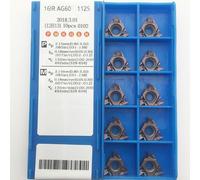 10pcs 16IR AG60 1125 Inserti filettati in carburo per utensili tornio con rivestimento CVD PVD per il taglio di finitura