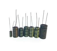 10pcs 16V Aluminum Electrolytic Capacitor 10UF 22UF 33UF 47UF 100UF 220UF 470UF 680UF 1000UF 2200UF 3300UF 4700UF 6800UF 22000UF CZAOINCU(16V47UF 50PCS)