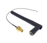 10pcs 2.4G Antenna Piegato Bluetooth Wifi Modulo SMA a IPEX linea alimentatore 2.4GHz Antenna (3pcs)